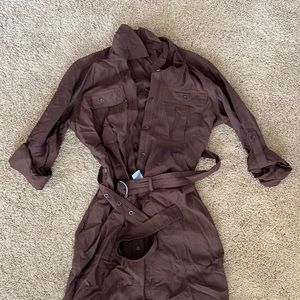 Brown Banana Republic Dress